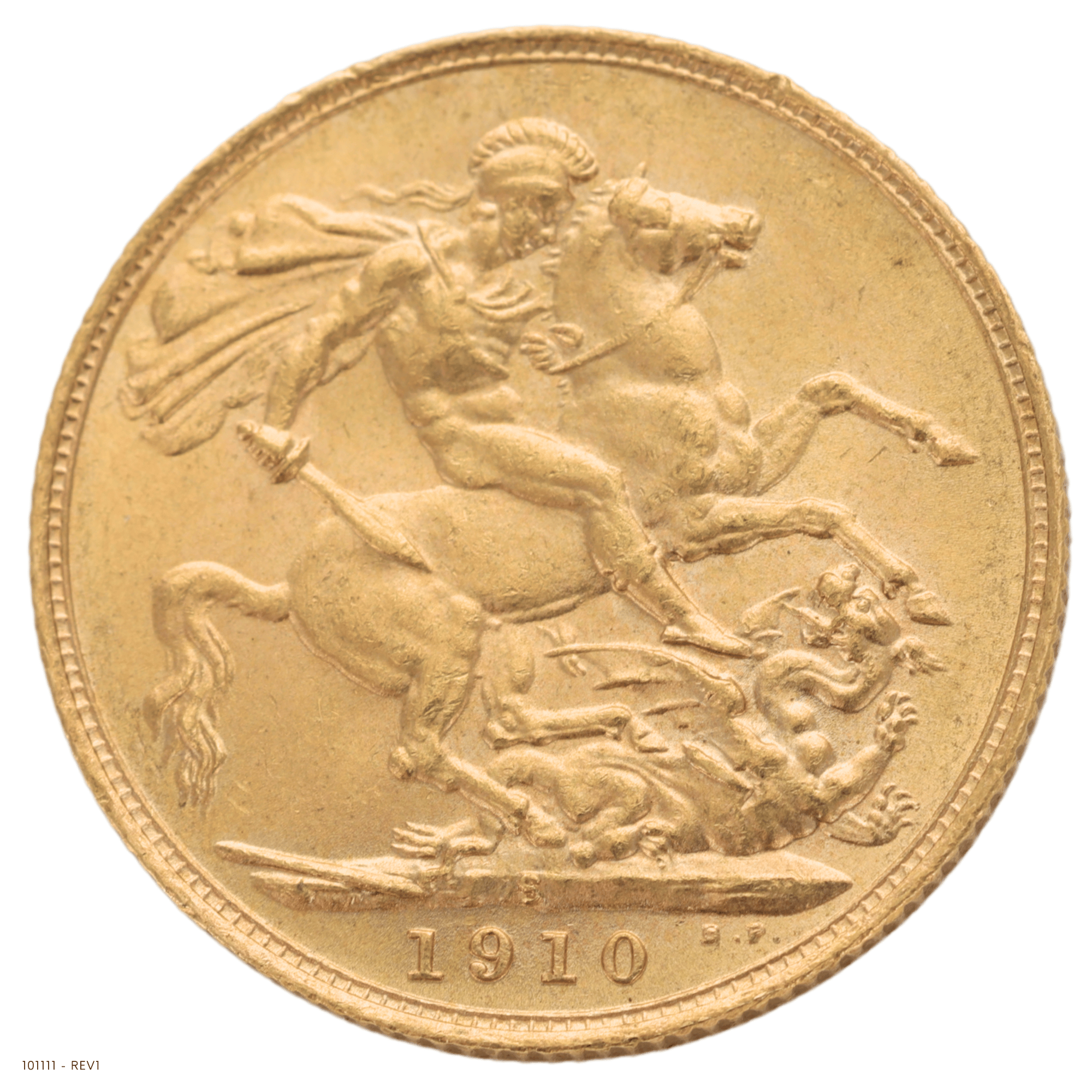 1910S Edward VII Sovereign Uncirculated