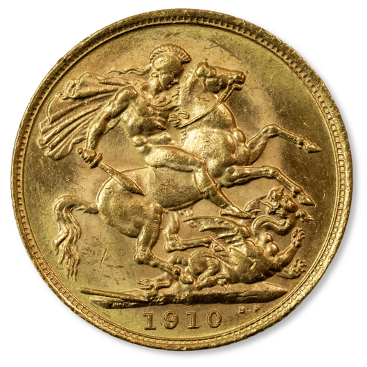 1910S Edward VII Sovereign Uncirculated