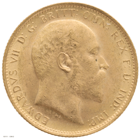1910S Edward VII Sovereign Uncirculated