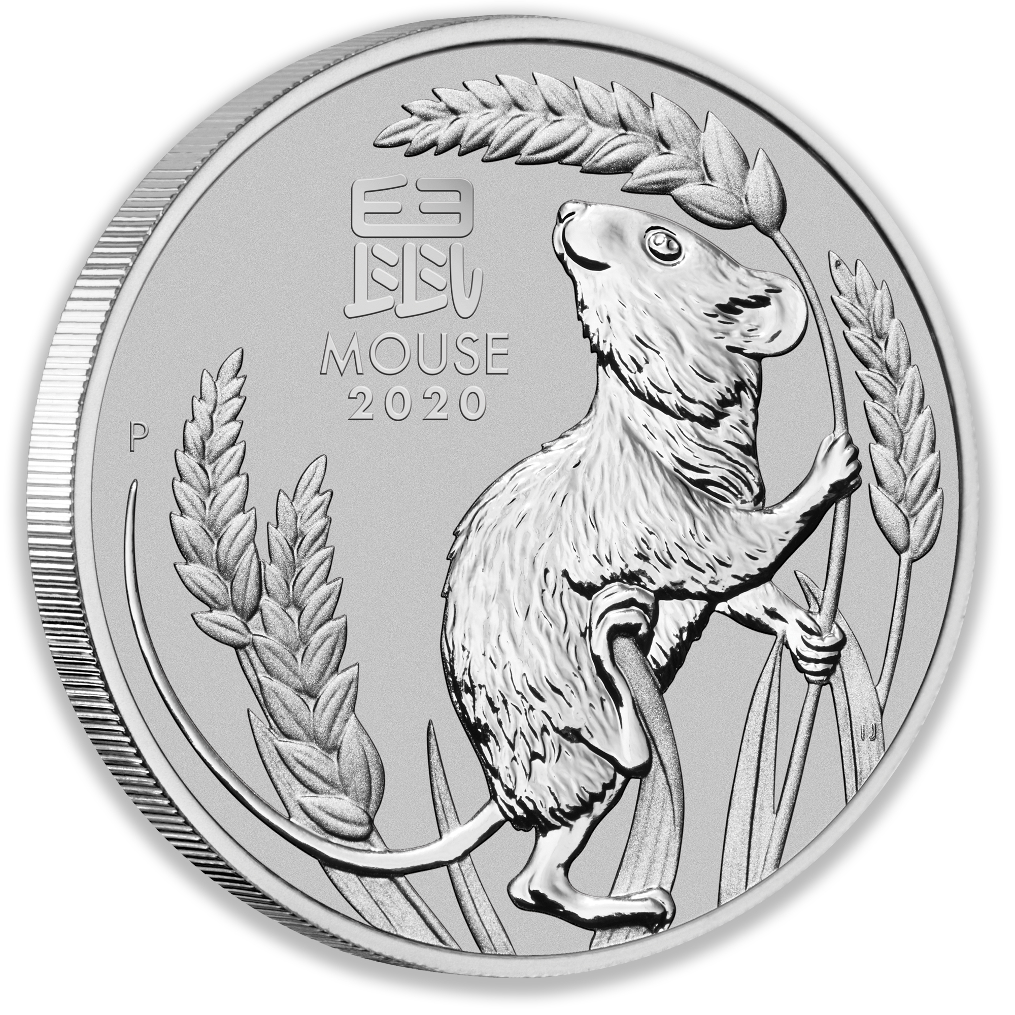 2020 1oz Perth Mint Platinum Lunar Mouse Coin
