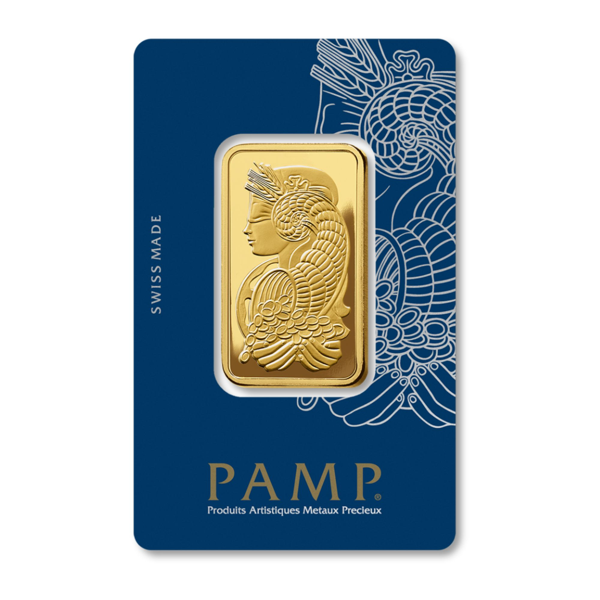 1oz PAMP Lady Fortuna Gold Minted Bar