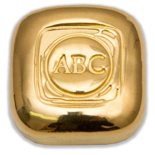 1oz ABC Gold Cast Bar