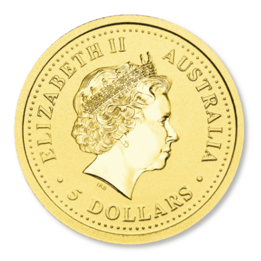 2000 1/20oz Perth Mint Gold Lunar Dragon Coin