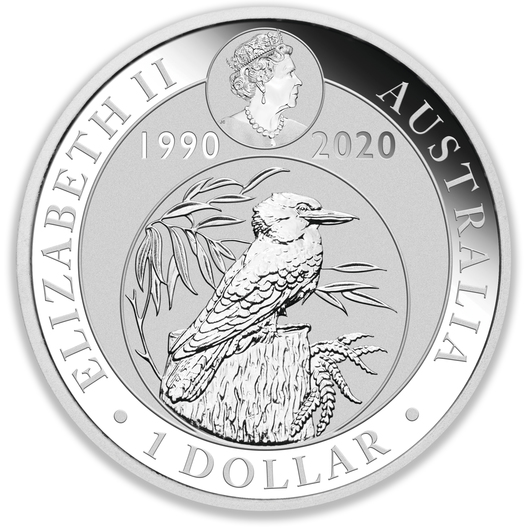 2020 1oz Perth Mint Silver Kookaburra Coin
