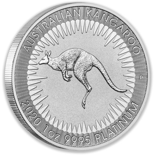 2020 1oz Perth Mint Platinum Kangaroo Coin