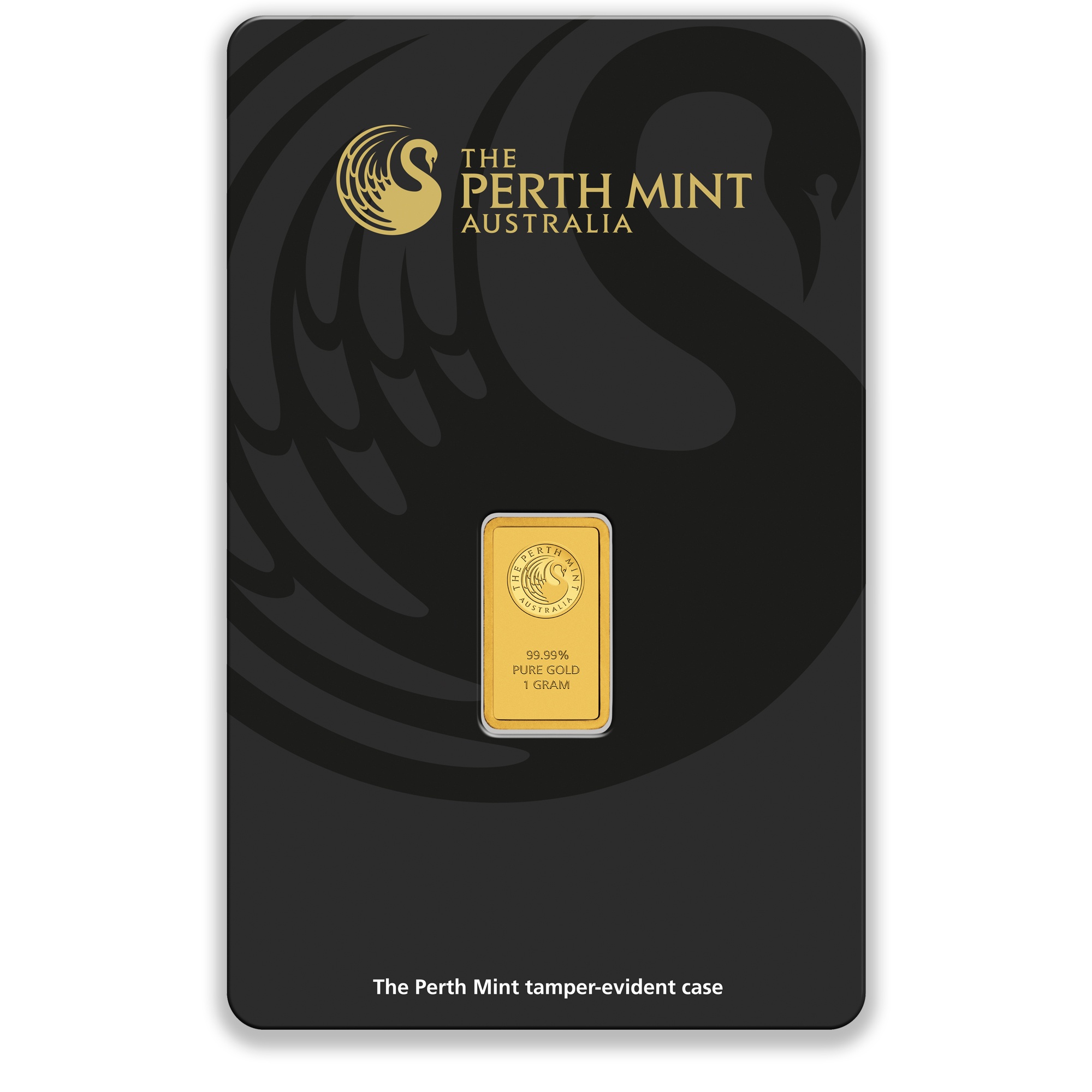 1g Perth Mint Gold Minted Bar