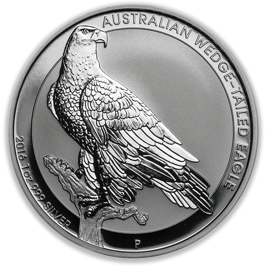 2016 1oz Silver Wedge Tail Eagle Silver Coin