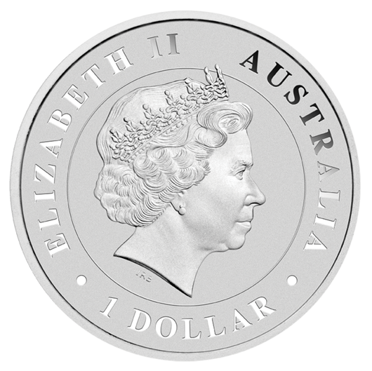 2014 1oz Perth Mint Silver Crocodile Coin