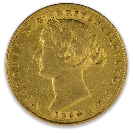 1864 Sydney Mint Sovereign Very Fine