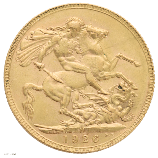 1926M George V Sovereign Extra Fine