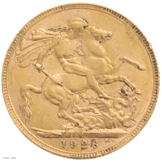 1926M George V Sovereign Extra Fine