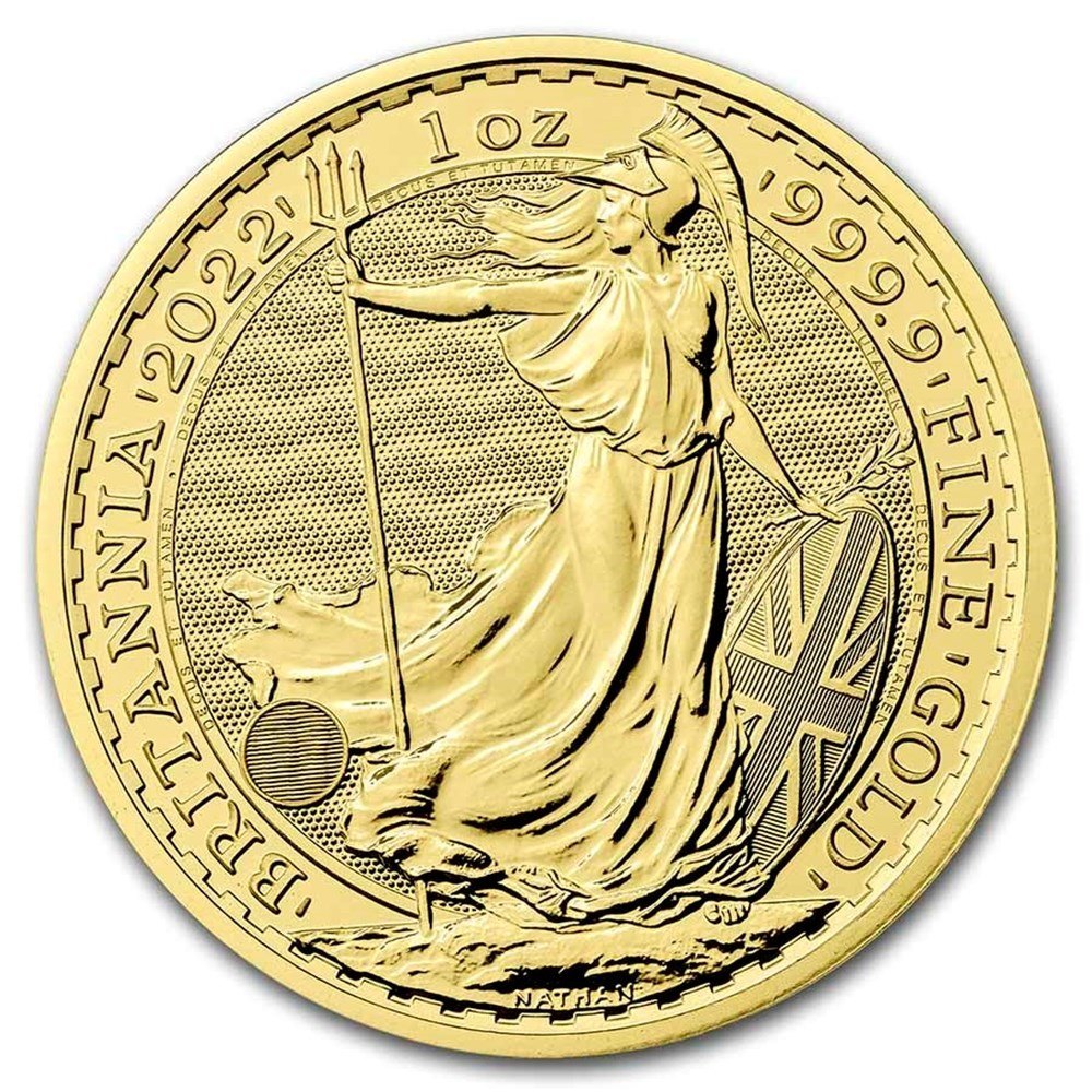 2022 1oz Royal Mint Britannia Gold Coin