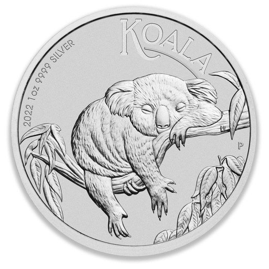 2022 1oz Perth Mint Silver Koala Coin