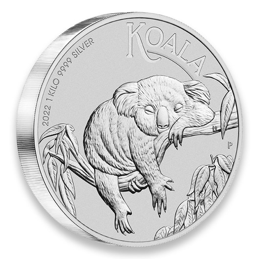 2022 1kg Perth Mint Silver Koala Coin