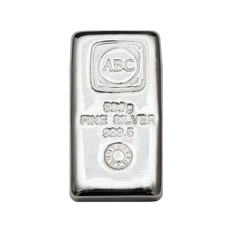 500g ABC Silver Cast Bar