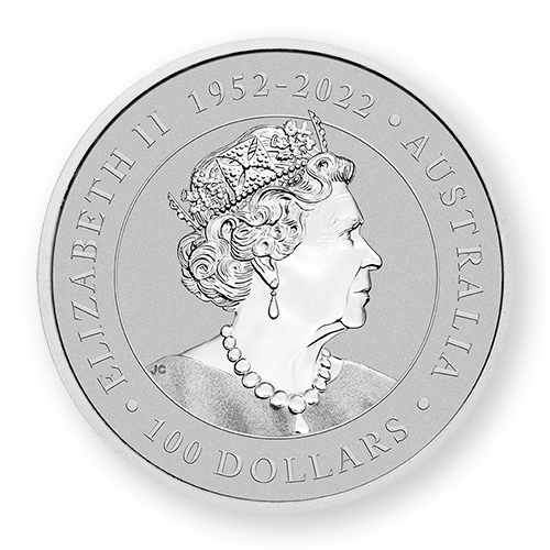 2023 1oz Perth Mint Platinum Kangaroo Coin