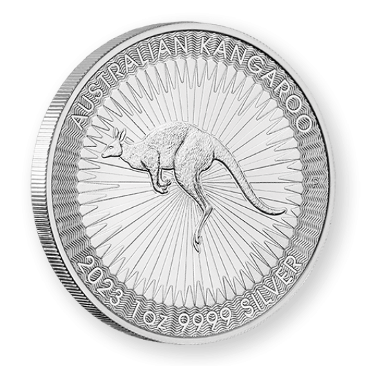 2023 1oz Perth Mint Silver Kangaroo Coin