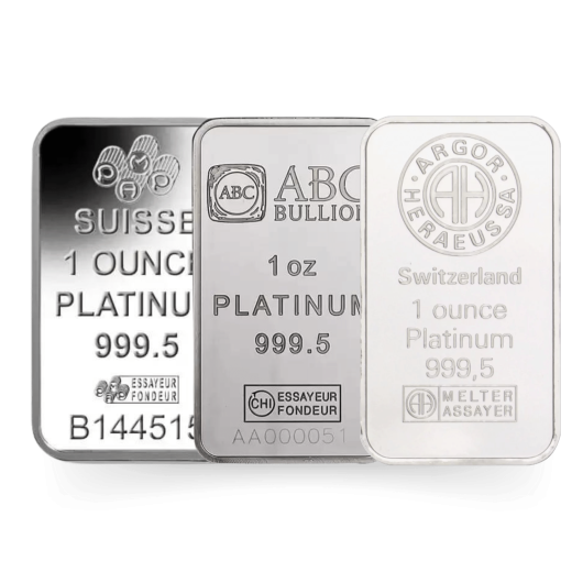 1oz Platinum Bar (Secondary)