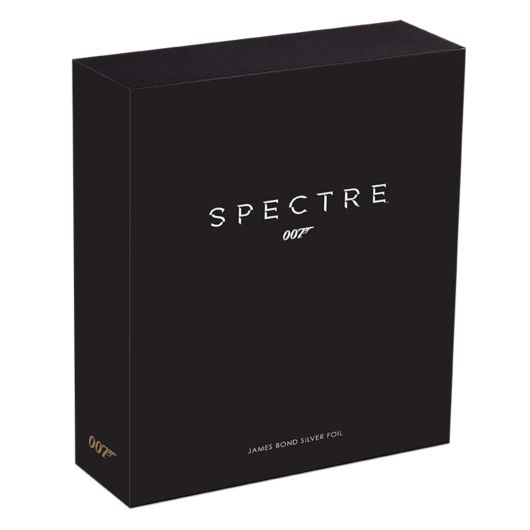 James Bond Silver Foil Poster -SPECTRE