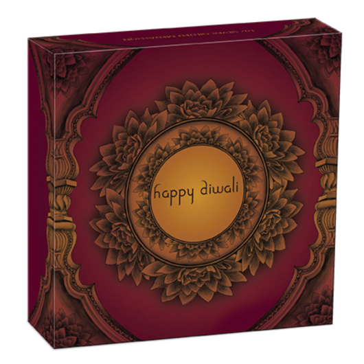 2023 Diwali 1oz Silver Gilded BU Medallion