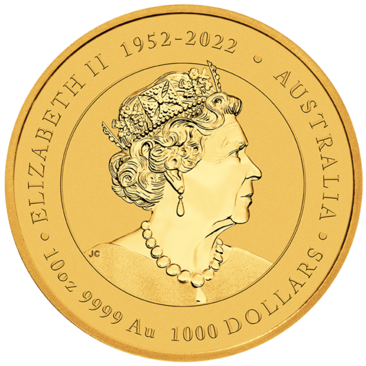 2024 10oz Perth Mint Gold Lunar Dragon Coin Series 3