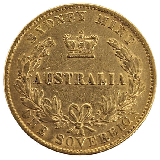 1868 Sydney Mint Sovereign Fine