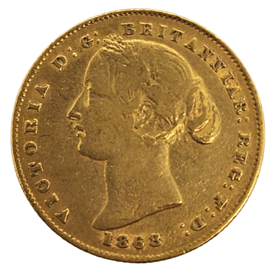 1868 Sydney Mint Sovereign Fine