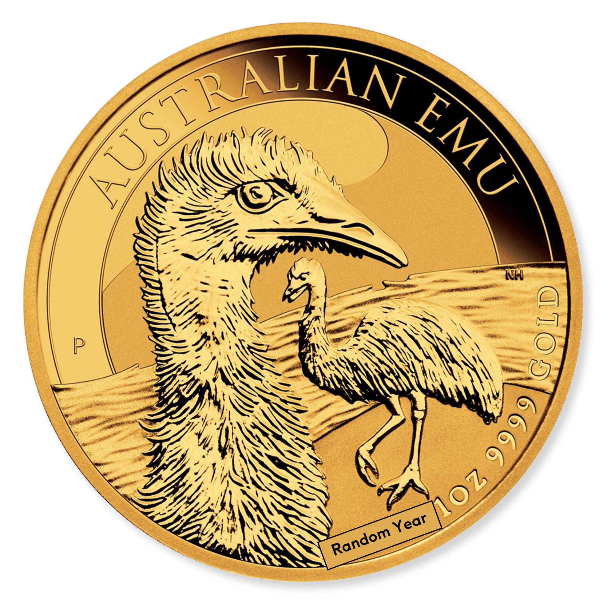 1oz Perth Mint Gold Emu Coin