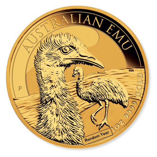 1oz Perth Mint Gold Emu Coin