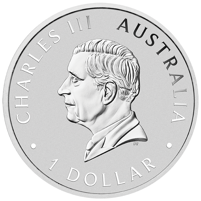 2024 1oz Perth Mint Silver Kookaburra Coin