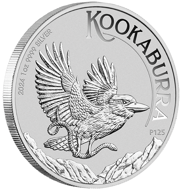 2024 1oz Perth Mint Silver Kookaburra Coin