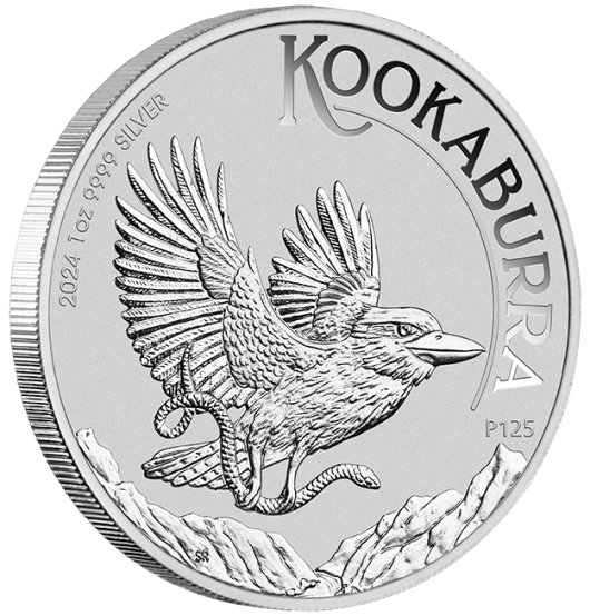 2024 1oz Perth Mint Silver Kookaburra Coin