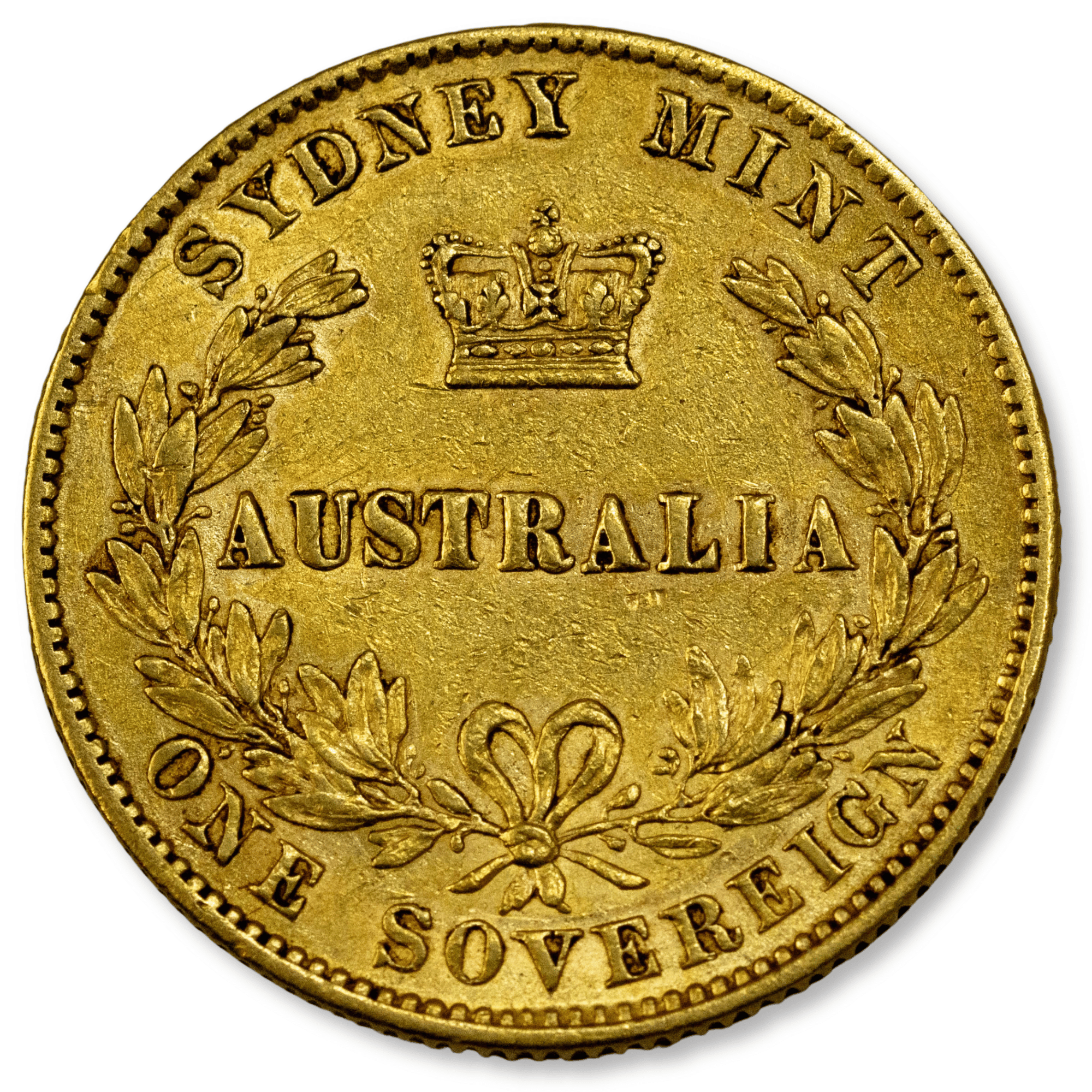 1870 Sydney Mint Sovereign Good Fine