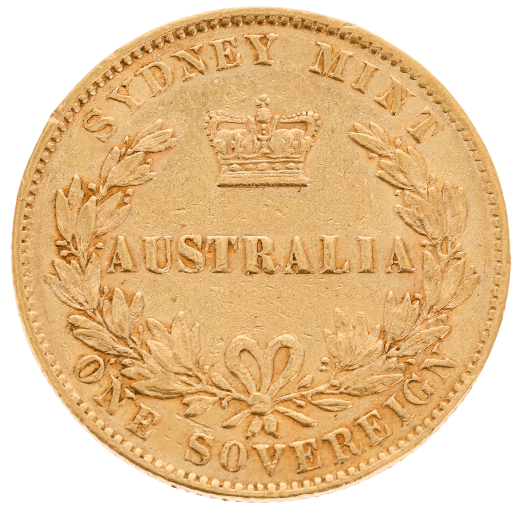 1870 Sydney Mint Sovereign Good Fine