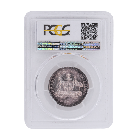 1916 Australian Florin PCGS MS63