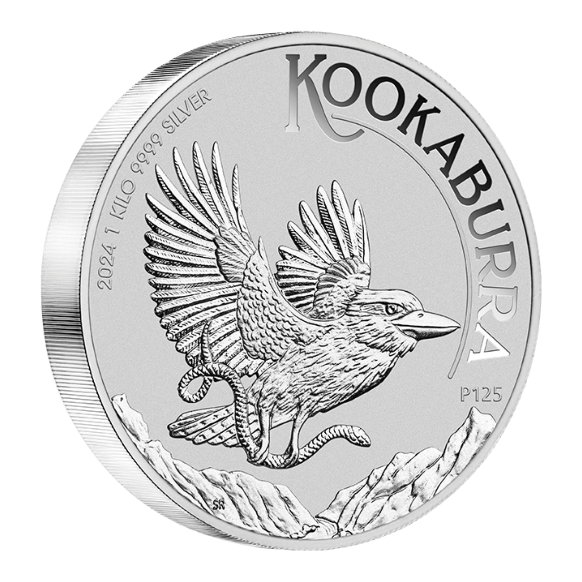 2024 1kg Perth Mint Silver Kookaburra Coin