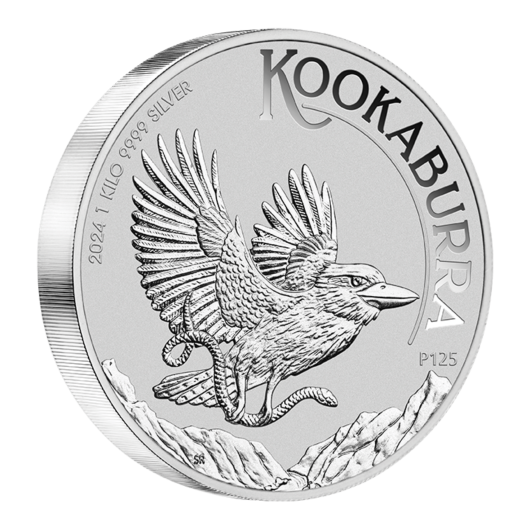 2024 1kg Perth Mint Silver Kookaburra Coin