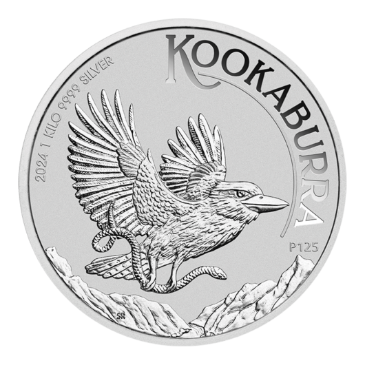2024 1kg Perth Mint Silver Kookaburra Coin