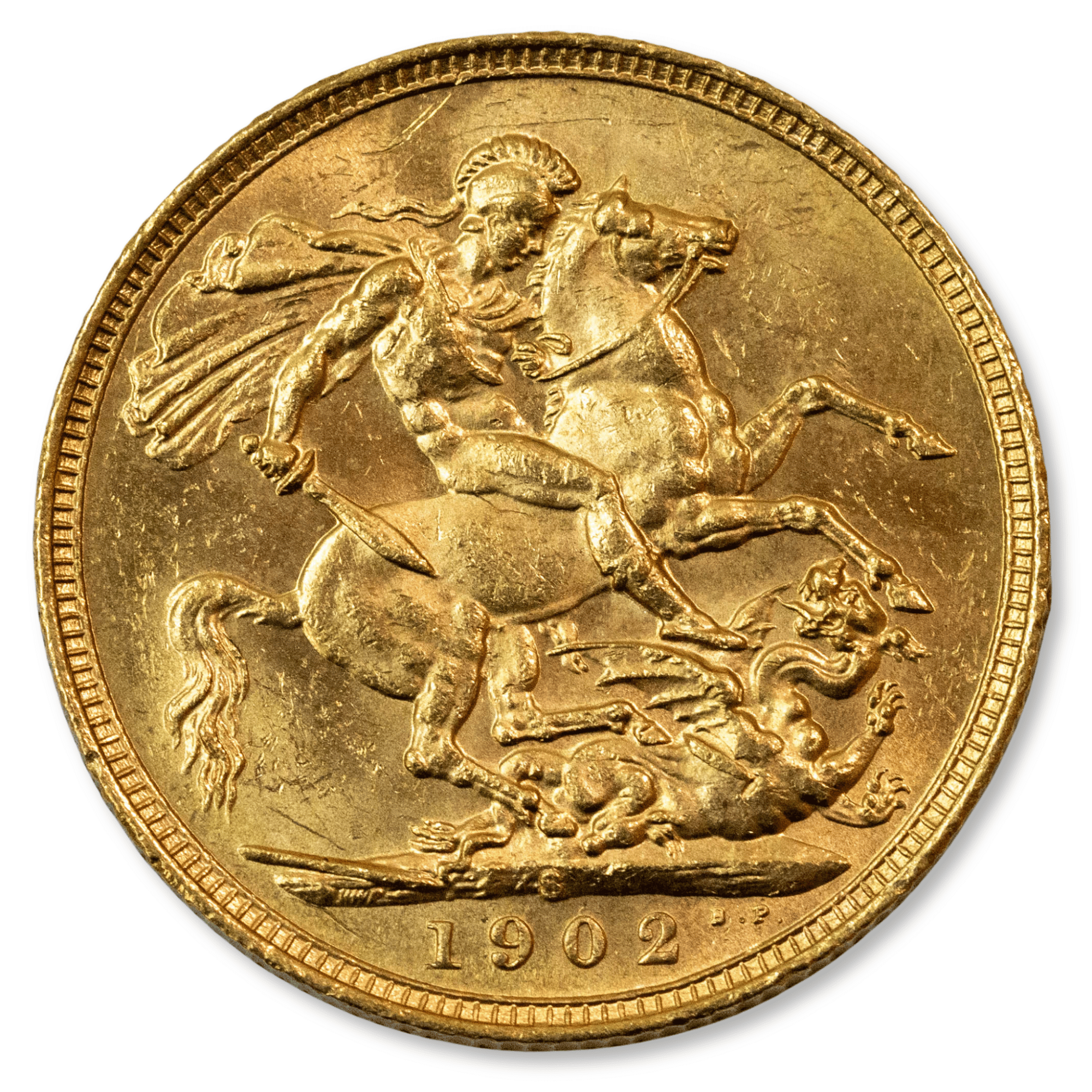 1902S Edward VII Sovereign Uncirculated