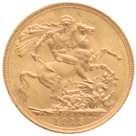 1915S George V Sovereign Uncirculated