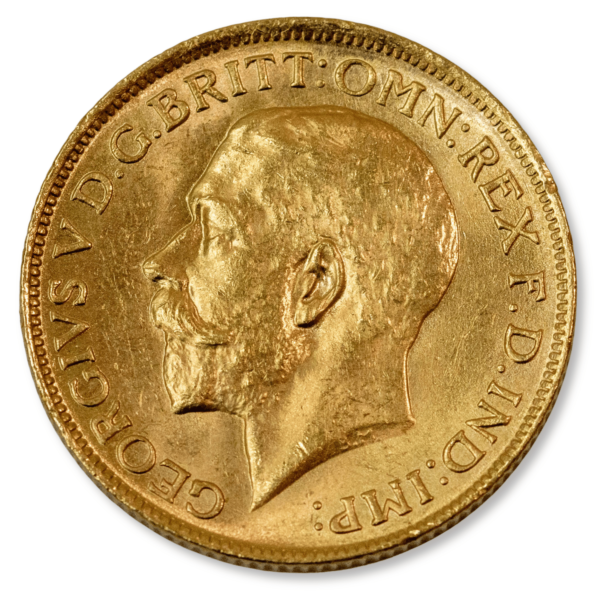1918S George V Sovereign Uncirculated