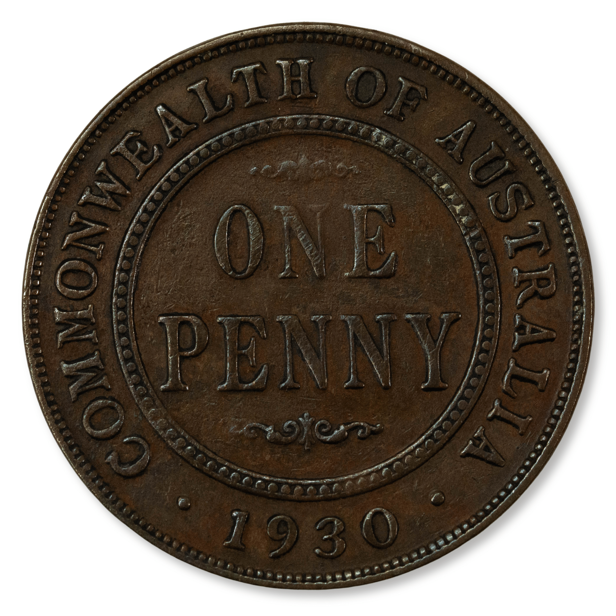 1930 Australian Penny Fine