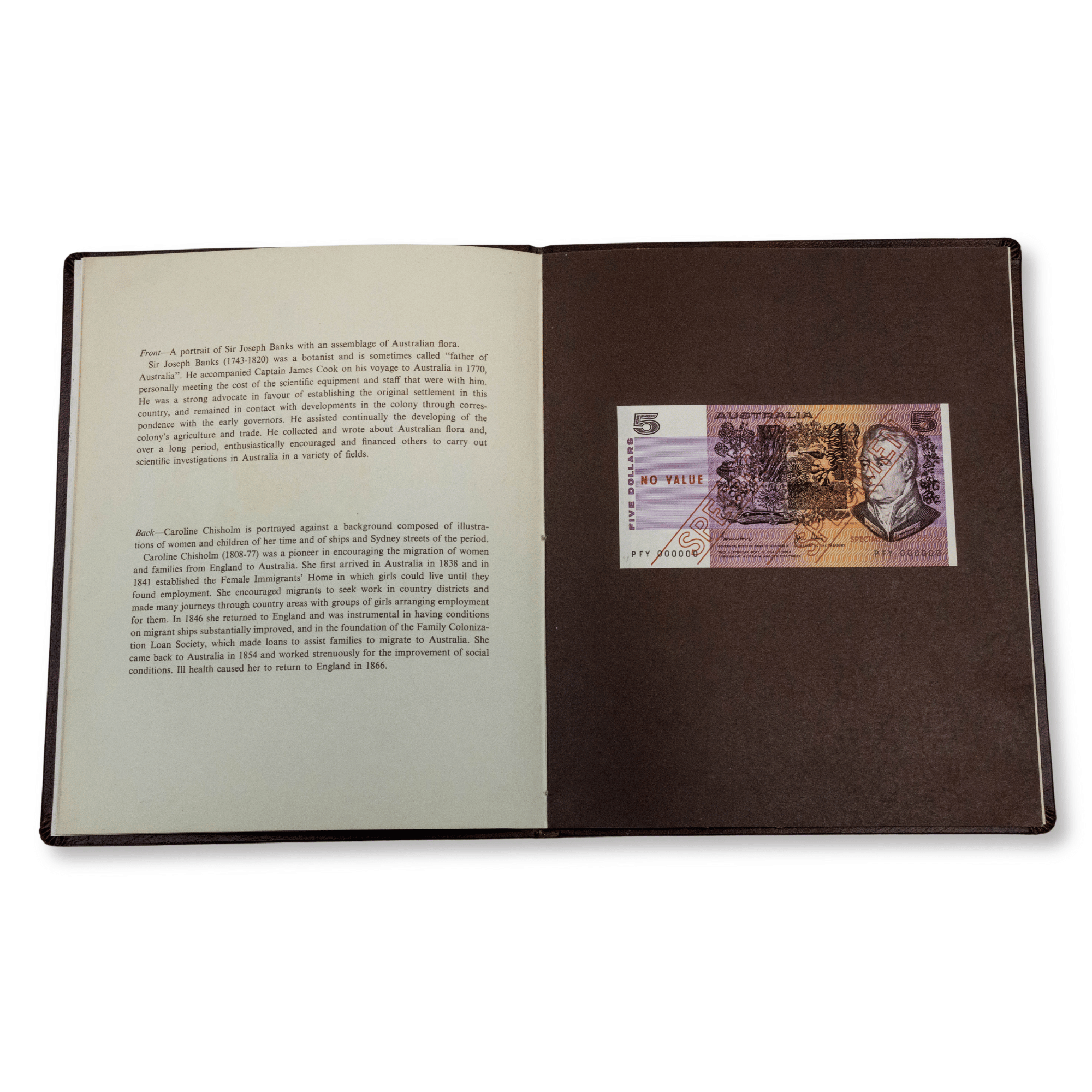 TAA Specimen Banknote Set Extremely Rare