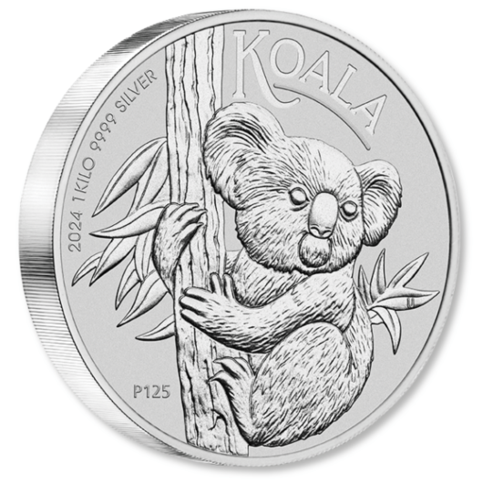 2024 1kg Perth Mint Silver Koala Coin