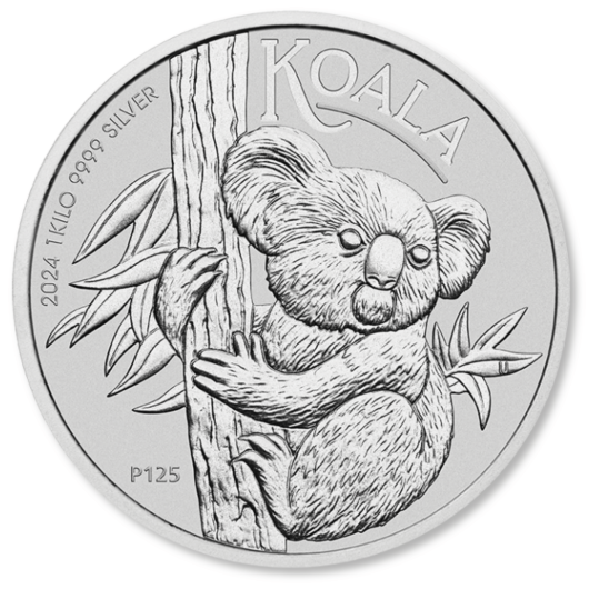 2024 1kg Perth Mint Silver Koala Coin