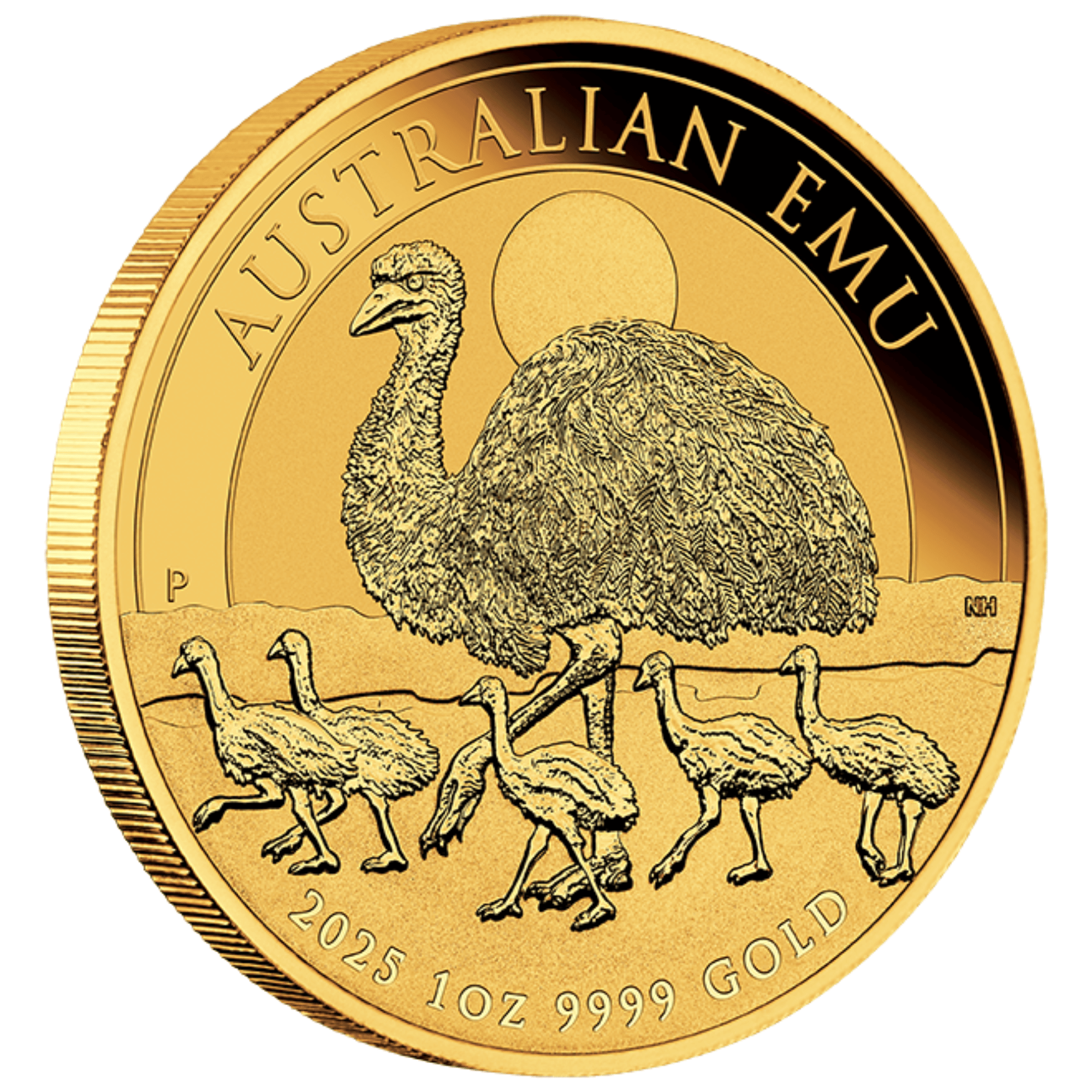 2025 1oz Perth Mint Gold Emu Coin
