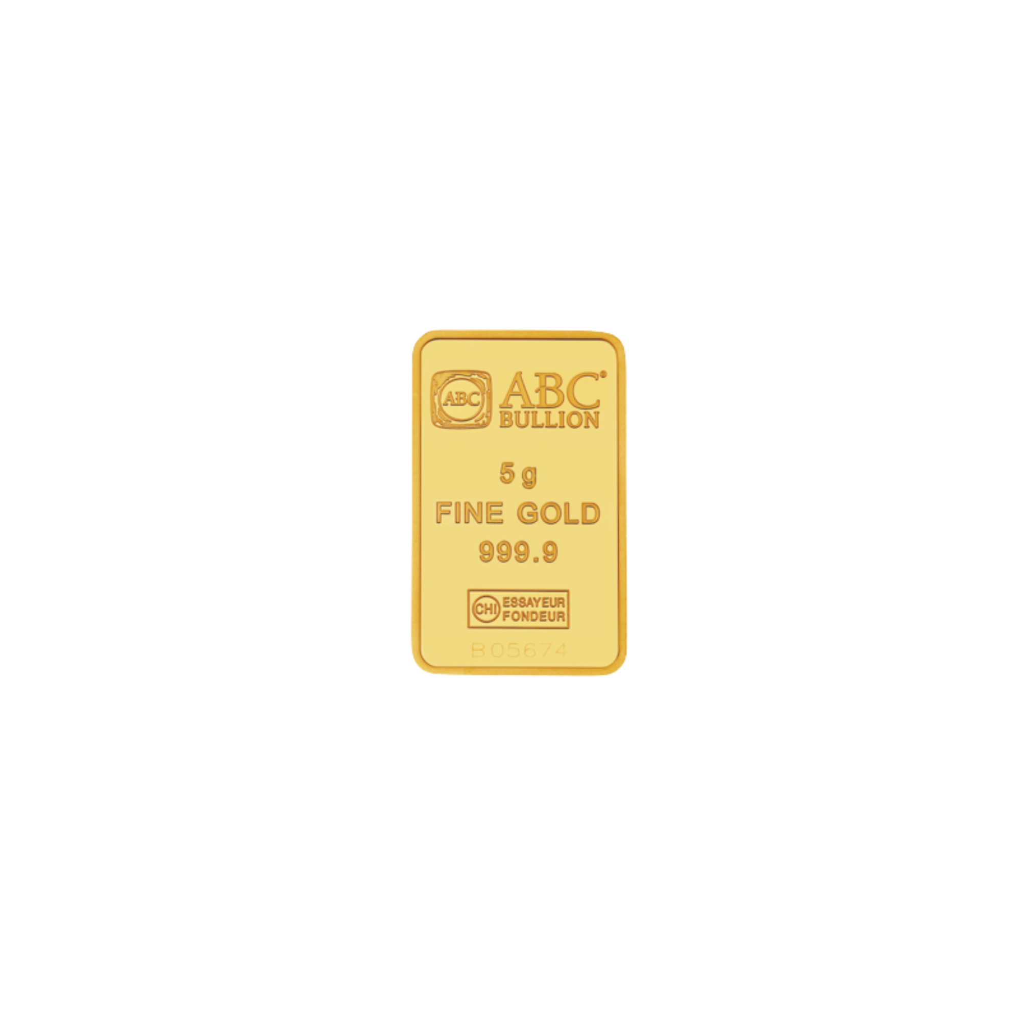 5g ABC Gold Minted Bar