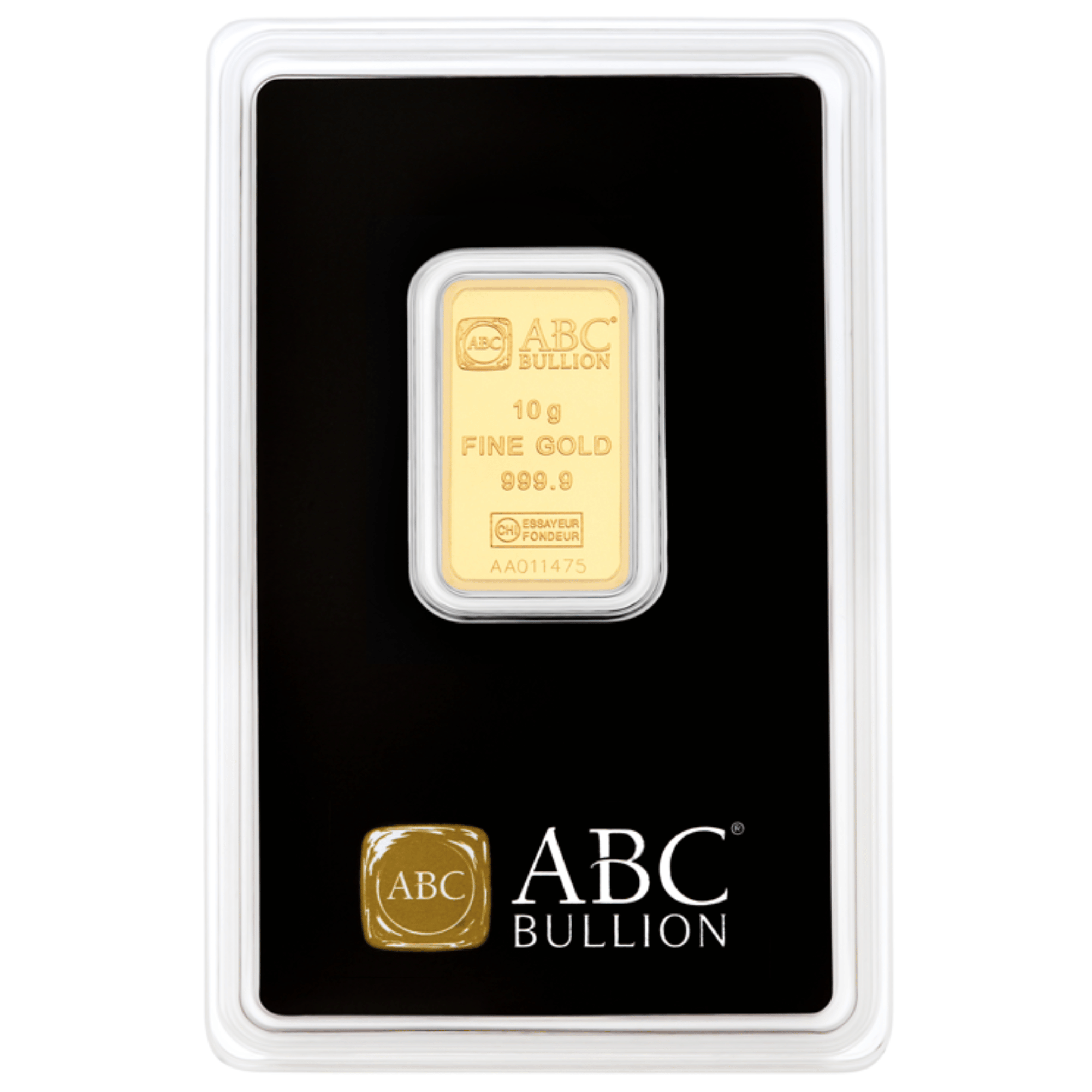 10g ABC Gold Minted Bar