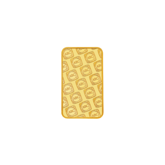 10g ABC Gold Minted Bar