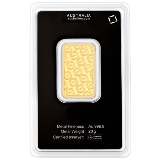 20g ABC Gold Minted Bar